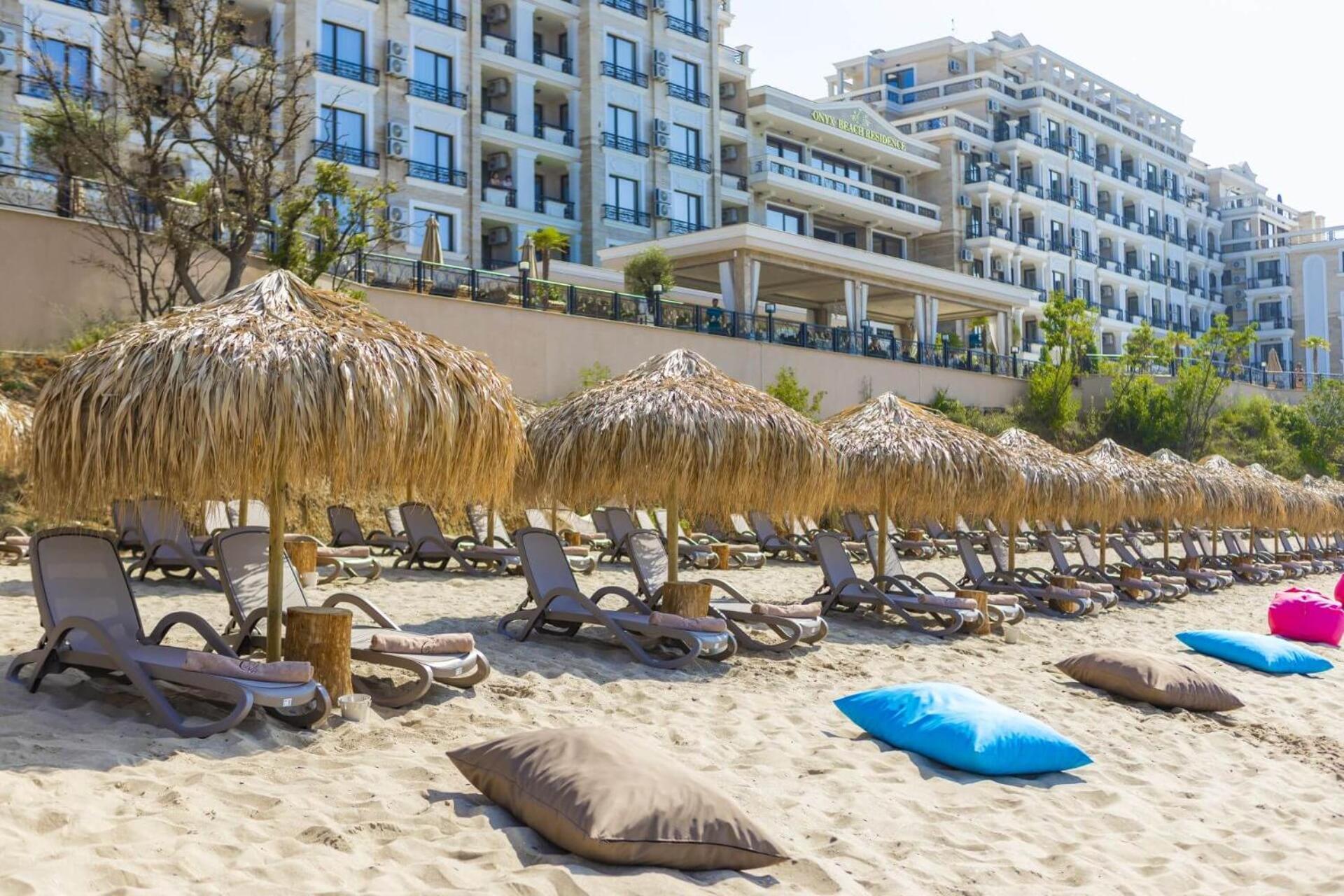 Onyx 2 Private Beach Apartment Свети-Влас Экстерьер фото